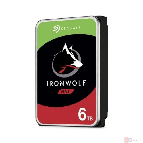 SEAGATE IronWolf 6TB Nas Diski 3.5'' Dahili Sata 3.0 5400RPM 256MB ST6000VN001