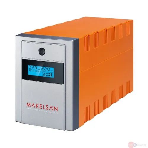 MAKELSAN LION+ 1000 VA LCD/USB (2x 7AH) 5-10dk MU01000L11PL005