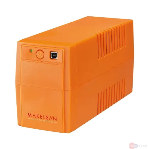 MAKELSAN LION+ 650 VA USB (1x 7AH) 5-10dk Mu00650L11Pl005
