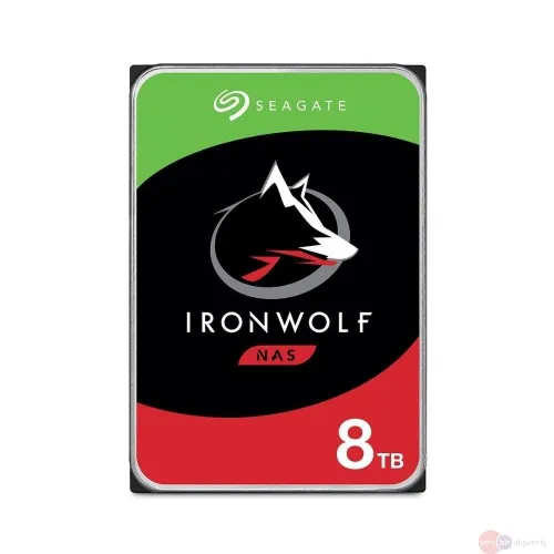 SEAGATE IronWolf 8TB Nas Diski 3.5'' Dahili Sata 3.0 7200RPM 256MB ST8000VN004