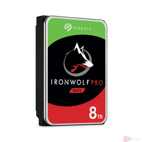 SEAGATE IronWolf Pro 8TB Nas Diski 3.5'' Dahili Sata 3.0 7200RPM 256MB ST8000NE001