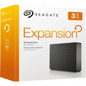 SEAGATE Expansion 2TB Taşınabilir Disk 3.5” Harici USB 3.0 Siyah STEB3000200