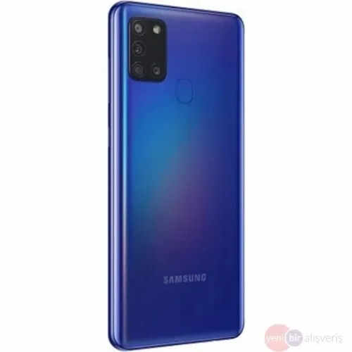 Samsung Galaxy A21S Duos 64 GB - Mavi (Samsung Türkiye Garantili)