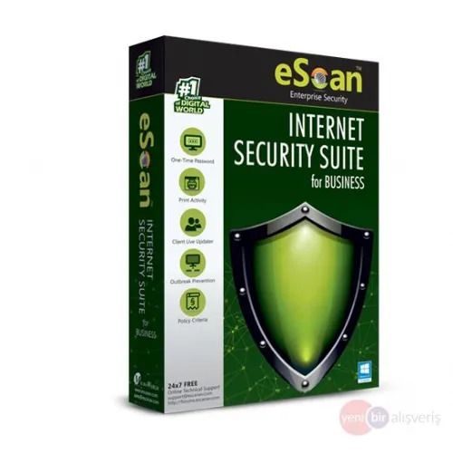 eScan Internet Security Suite for Business 6 Kullanıcı 1 Yıl