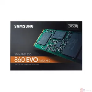 SAMSUNG 860 EVO M.2 SSD 500GB Veri Diski 2.5'' Dahili Sata M.2 MZ-N6E500BW Satın Al